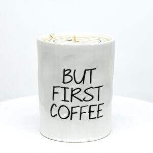Huntington Home But First Coffee - Salted Caramel Frappe Candle
